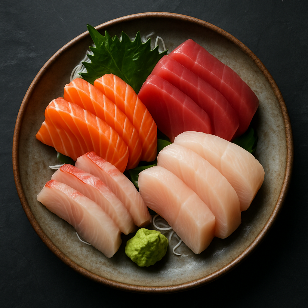 季節の刺身の盛り合わせ
