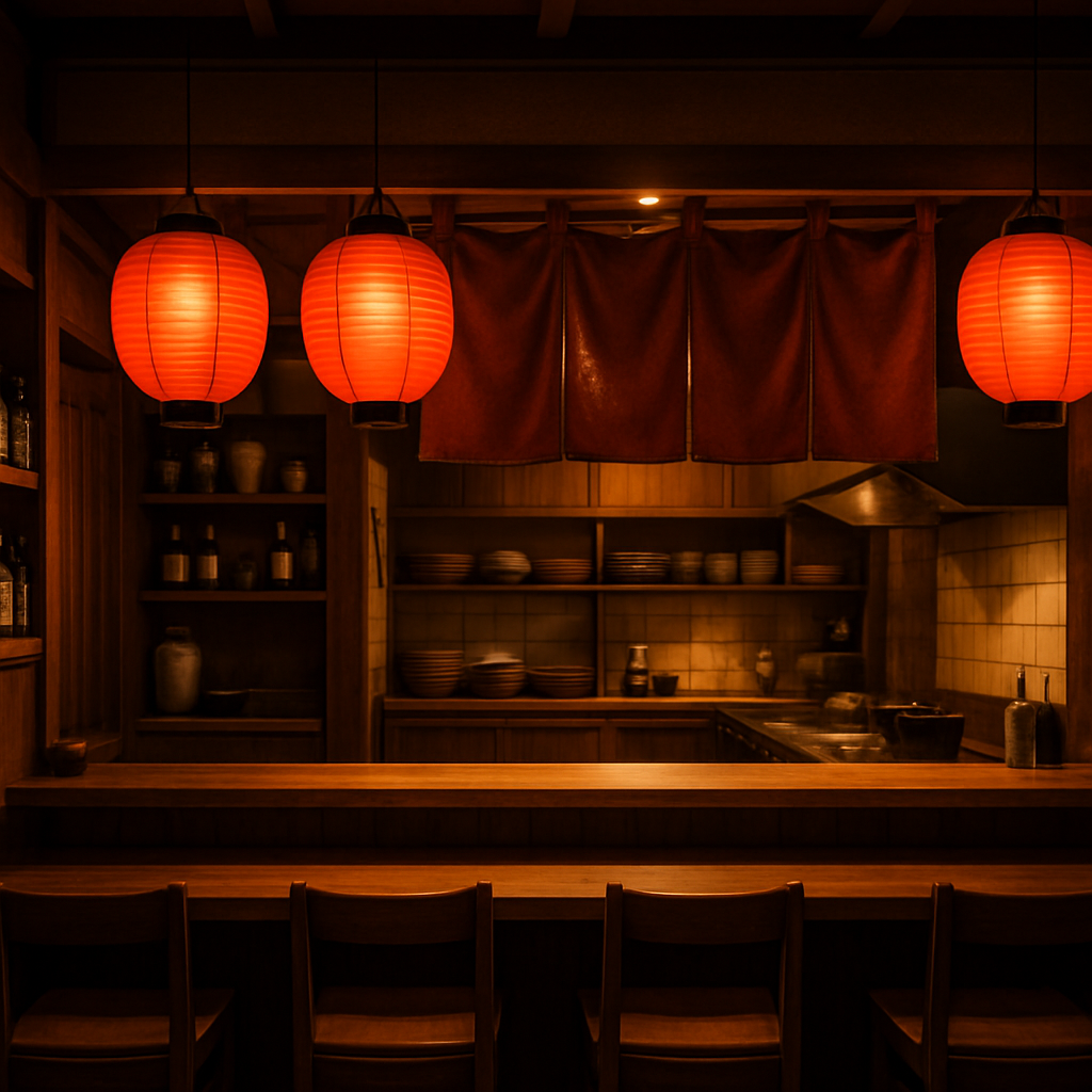 店内のカウンター