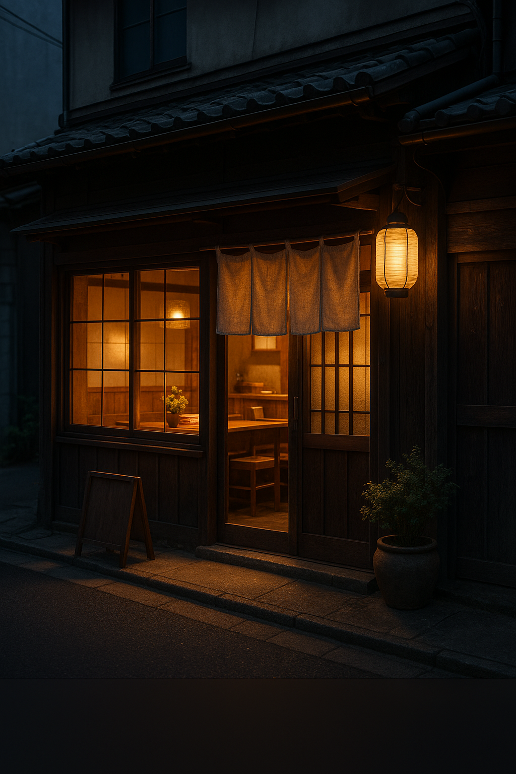 あたたかい店先のイメージ